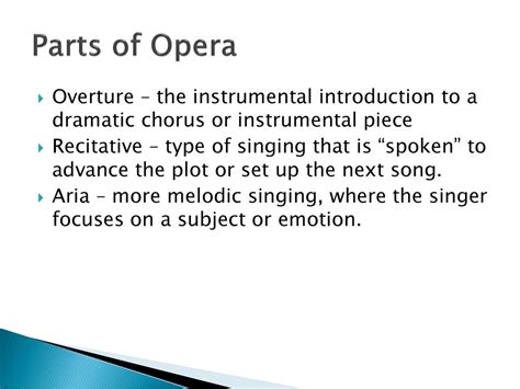 What Part of an Opera Is the Main Melodic Feature Solo: A Detailed Analysis