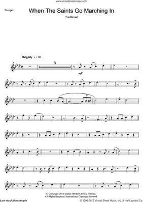 When the Saints Go Marching In Trombone Sheet Music: A Symphony of Chaos and Order